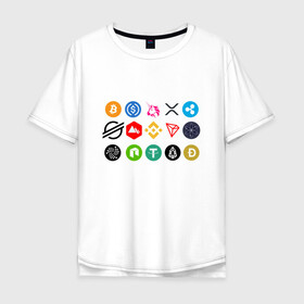 Мужская футболка хлопок Oversize с принтом Gotta HODL em all | БИТКОИН в Белгороде, 100% хлопок | свободный крой, круглый ворот, “спинка” длиннее передней части | Тематика изображения на принте: binance coin | bitcoin | blockchain | btc | cardano | crypto | ethereum | litecoin | polkadot | tether | xrp | биткоин | блокчейн | валюта | деньги | криптовалюта | майнер | майнинг | цифровая валюта | цифровое золото | эфир