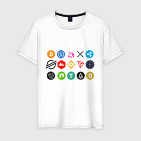 Мужская футболка хлопок с принтом Gotta HODL em all | БИТКОИН в Белгороде, 100% хлопок | прямой крой, круглый вырез горловины, длина до линии бедер, слегка спущенное плечо. | Тематика изображения на принте: binance coin | bitcoin | blockchain | btc | cardano | crypto | ethereum | litecoin | polkadot | tether | xrp | биткоин | блокчейн | валюта | деньги | криптовалюта | майнер | майнинг | цифровая валюта | цифровое золото | эфир