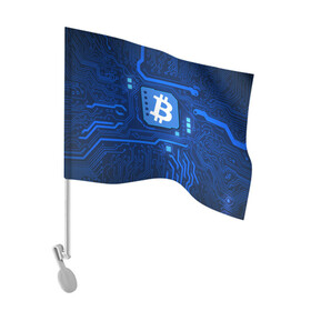 Флаг для автомобиля с принтом BITCOIN | БИТКОИН (+спина) (Z) в Белгороде, 100% полиэстер | Размер: 30*21 см | binance coin | bitcoin | blockchain | btc | cardano | crypto | ethereum | litecoin | polkadot | tether | xrp | биткоин | блокчейн | валюта | деньги | криптовалюта | майнер | майнинг | цифровая валюта | цифровое золото | эфир