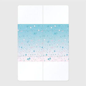 Магнитный плакат 2Х3 с принтом милые звездочки узор в Белгороде, Полимерный материал с магнитным слоем | 6 деталей размером 9*9 см | звездопад | звездочки | звезды | мило | милый | небо | ночь | пижамный | розовый | светлый | узор