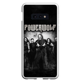 Чехол для Samsung S10E с принтом Powerwolf в Белгороде, Силикон | Область печати: задняя сторона чехла, без боковых панелей | heavy metal | metal | powerwolf | группы | метал | музыка | пауэр метал | рок | хеви метал