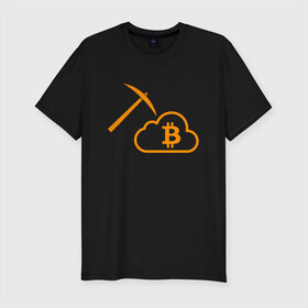 Мужская футболка хлопок Slim с принтом BITCOIN MINER | БИТКОИН  (Z) в Белгороде, 92% хлопок, 8% лайкра | приталенный силуэт, круглый вырез ворота, длина до линии бедра, короткий рукав | binance coin | bitcoin | blockchain | btc | cardano | crypto | ethereum | litecoin | polkadot | tether | xrp | биткоин | блокчейн | валюта | деньги | криптовалюта | майнер | майнинг | цифровая валюта | цифровое золото | эфир