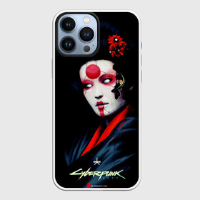 Чехол для iPhone 13 Pro Max с принтом Cyberpunk 2077 самурай в Белгороде,  |  | cuberpunk 2077 | ви | джонни сильверхенд | киану ривз | мелиса | рок н рол | самурай