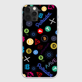 Чехол для iPhone 12 Pro Max с принтом BITCOIN PATTERN | БИТКОИН(Z) в Белгороде, Силикон |  | Тематика изображения на принте: binance coin | bitcoin | blockchain | btc | cardano | crypto | ethereum | litecoin | polkadot | tether | xrp | биткоин | блокчейн | валюта | деньги | криптовалюта | майнер | майнинг | цифровая валюта | цифровое золото | эфир