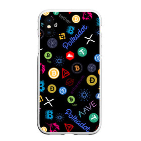 Чехол для iPhone XS Max матовый с принтом BITCOIN PATTERN | БИТКОИН(Z) в Белгороде, Силикон | Область печати: задняя сторона чехла, без боковых панелей | binance coin | bitcoin | blockchain | btc | cardano | crypto | ethereum | litecoin | polkadot | tether | xrp | биткоин | блокчейн | валюта | деньги | криптовалюта | майнер | майнинг | цифровая валюта | цифровое золото | эфир