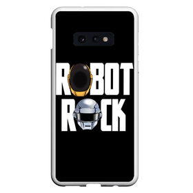 Чехол для Samsung S10E с принтом Robot Rock в Белгороде, Силикон | Область печати: задняя сторона чехла, без боковых панелей | cyberpunk | daft | daftpunk | electronic | get | guy | guy manuel | human | lucky | music | punk | robot | rock | thomas | дафт | дафтпанк | киберпанк | музыка | ню диско | панк | робот | рок | техно | томас | электро | электроник рок