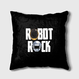 Подушка 3D с принтом Robot Rock в Белгороде, наволочка – 100% полиэстер, наполнитель – холлофайбер (легкий наполнитель, не вызывает аллергию). | состоит из подушки и наволочки. Наволочка на молнии, легко снимается для стирки | cyberpunk | daft | daftpunk | electronic | get | guy | guy manuel | human | lucky | music | punk | robot | rock | thomas | дафт | дафтпанк | киберпанк | музыка | ню диско | панк | робот | рок | техно | томас | электро | электроник рок