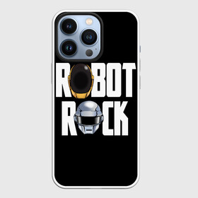 Чехол для iPhone 13 Pro с принтом Robot Rock в Белгороде,  |  | cyberpunk | daft | daftpunk | electronic | get | guy | guy manuel | human | lucky | music | punk | robot | rock | thomas | дафт | дафтпанк | киберпанк | музыка | ню диско | панк | робот | рок | техно | томас | электро | электроник рок