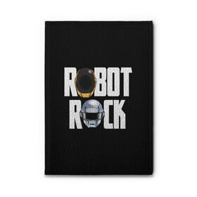Обложка для автодокументов с принтом Robot Rock в Белгороде, натуральная кожа |  размер 19,9*13 см; внутри 4 больших “конверта” для документов и один маленький отдел — туда идеально встанут права | Тематика изображения на принте: cyberpunk | daft | daftpunk | electronic | get | guy | guy manuel | human | lucky | music | punk | robot | rock | thomas | дафт | дафтпанк | киберпанк | музыка | ню диско | панк | робот | рок | техно | томас | электро | электроник рок