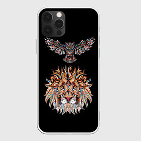 Чехол для iPhone 12 Pro Max с принтом Лев и Сова в Белгороде, Силикон |  | animal | beast | cat | cute | fluffy | hunter | lion | lion cub | lion king | mane | predator | red | tail | tiger | yellow | большая кошка | голова тигра | грива | животное | зверь | король лев | кот | милый | охотник | пушистый | тигр | тиг