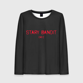 Женский лонгслив 3D с принтом Stary Bandit в Белгороде, 100% полиэстер | длинные рукава, круглый вырез горловины, полуприлегающий силуэт | balota | bambi | bandit | berezino | cherno | dance | day | electro | friendly | kalinka | killer | pavlovo | skalisty | stary | tisy | z | zeleno | zombie | день | з | зет | зомби | зэт