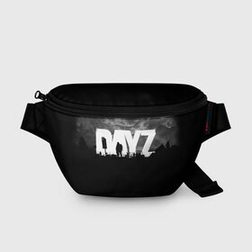 Поясная сумка 3D с принтом DAYZ / ДЕЙЗИ в Белгороде, 100% полиэстер | плотная ткань, ремень с регулируемой длиной, внутри несколько карманов для мелочей, основное отделение и карман с обратной стороны сумки застегиваются на молнию | apocalypse | arma 2 | dayz | game | апокалипсис | арма | арма 2 | дейзи | игра