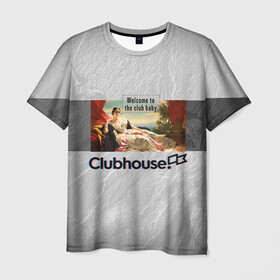 Мужская футболка 3D с принтом Clubhouse Welcome | Клабхаус в Белгороде, 100% полиэфир | прямой крой, круглый вырез горловины, длина до линии бедер | baby | club | clubhouse | house | invite | the | to | welcome | в | детка | добро | живопись | инвайт | искусство | картина | клабхаус | клуб | пожаловать | сеть | социальная