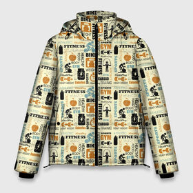 Мужская зимняя куртка 3D с принтом Спорт в Белгороде, верх — 100% полиэстер; подкладка — 100% полиэстер; утеплитель — 100% полиэстер | длина ниже бедра, свободный силуэт Оверсайз. Есть воротник-стойка, отстегивающийся капюшон и ветрозащитная планка. 

Боковые карманы с листочкой на кнопках и внутренний карман на молнии. | body building | fitness | gymnastics | powerlifting | атлетика | бодибилдинг | гантели | гимнастика | гиря | йога | качалка | кроссфит | мускулы | мышцы | пауэрлифтинг | сила | спорт | спортзал | стронгмен | тренажеры