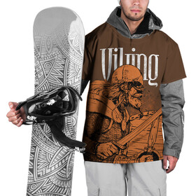Накидка на куртку 3D с принтом Viking в Белгороде, 100% полиэстер |  | drakkar | valhalla | valheim | viking | vikings | валхэйм | вальгала | вальхала | вальхейм | викинг | викинги | драккар