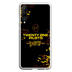 Чехол для Honor P30 с принтом TWENTY ONE PILOTS TOP. в Белгороде, Силикон | Область печати: задняя сторона чехла, без боковых панелей | 21 pilots | blurryface | fbr | fueled by ramen | fueledbyramen | heathens | heavydirtysoul | josh dun | music | music video | official | stressed out | top | tp | trench | twenty one pilots | twentyonepilots | tyler joseph 