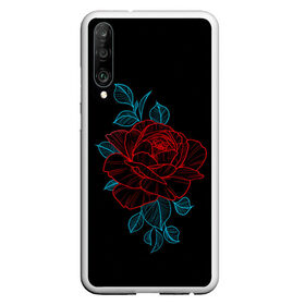 Чехол для Honor P30 с принтом НЕОНОВАЯ РОЗА NEON ROSE в Белгороде, Силикон | Область печати: задняя сторона чехла, без боковых панелей | 8 | day | flowers | girl | girlfriend | girls | granny | love | lovers | march | mommy | moms | roses | women | womens | бабуля | бабушка | девушка | девушки | день | жена | женский | женщина | любовь | мама | мамуля | марта | розы | сестра | си