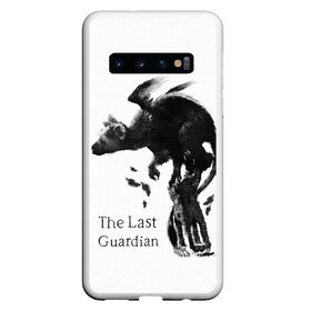 Чехол для Samsung Galaxy S10 с принтом the last guardian в Белгороде, Силикон | Область печати: задняя сторона чехла, без боковых панелей | Тематика изображения на принте: game | the last guardian | игра | компьютерная игра | последний хранитель