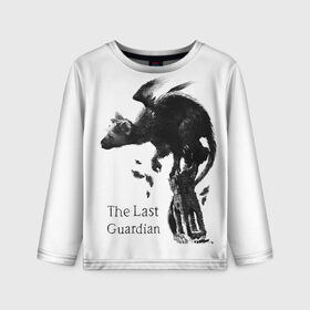 Детский лонгслив 3D с принтом the last guardian в Белгороде, 100% полиэстер | длинные рукава, круглый вырез горловины, полуприлегающий силуэт
 | Тематика изображения на принте: game | the last guardian | игра | компьютерная игра | последний хранитель