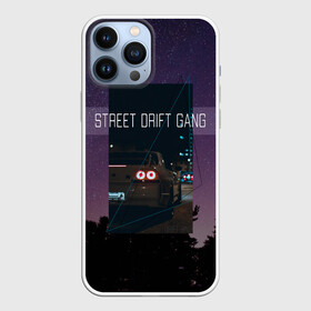 Чехол для iPhone 13 Pro Max с принтом Street Drift Gang | Дрифт в Белгороде,  |  | drift | gang | gtr | jdm | king | nissan | skyline | street | геометрия | годзилла | город | дрифт | дрифта | звездное | звезды | король | космос | небо | ниссан | ночной | скай | скайлайн | улица | уличного | фонк