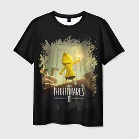Мужская футболка 3D с принтом LITTLE NIGHTMARES | ЛИТЛ НАЙТМ в Белгороде, 100% полиэфир | прямой крой, круглый вырез горловины, длина до линии бедер | kid | little nightmares | little nightmares 2 | six | yellow | жёлтый | игры | комиксы | литл найтмерс | шестая