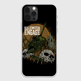 Чехол для iPhone 12 Pro Max с принтом Killswitch Engage в Белгороде, Силикон |  | killswitch engage | metal | metalcore | rock | skull | метал | рок | танк | череп