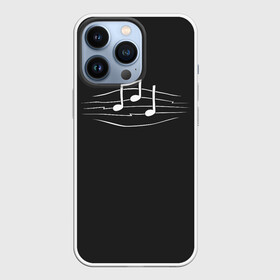 Чехол для iPhone 13 Pro с принтом Музыкальные ноты в Белгороде,  |  | clef | instrument | music | musical | notation | note | notes | tablature | treble | грамота | инструмент | ключ | музыка | музыкальный | нота | нотная | ноты | скрипичный | табулатура