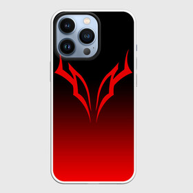 Чехол для iPhone 13 Pro с принтом Берсерк красный градиент в Белгороде,  |  | anime | anime berserk | berserk | knight | manga | аниме | аниме берсерк | берсерк | клеймо | манга | рыцарь