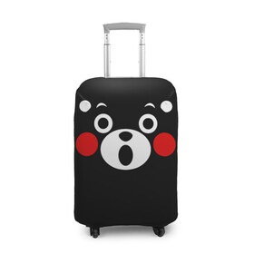 Чехол для чемодана 3D с принтом KUMAMON | КУМАМОН в Белгороде, 86% полиэфир, 14% спандекс | двустороннее нанесение принта, прорези для ручек и колес | bear | japan | japanese | kumamon | kumamoto | аниме | игрушка | кумамон | кумамото сапурайдзу | медведь | мишка | персонаж | талисман | япония