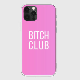 Чехол для iPhone 12 Pro Max с принтом Bitch club в Белгороде, Силикон |  | club | pink | клубб бичб пляжб серфинг | розовый