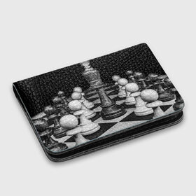 Картхолдер с принтом с принтом Шахматы в Белгороде, натуральная матовая кожа | размер 7,3 х 10 см; кардхолдер имеет 4 кармана для карт; | доска | игра | игровая | игры | короли | король | логика | настольная | настольные | пешка | пешки | спорт | туча | шахматный | шахматы