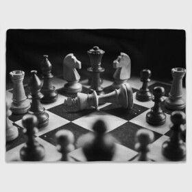 Плед 3D с принтом Шахматы в Белгороде, 100% полиэстер | закругленные углы, все края обработаны. Ткань не мнется и не растягивается | доска | игра | игровая | игры | конь | короли | король | ладья | логика | настольная | настольные | пешка | пешки | спорт | туча | ферзь | шахматный | шахматы