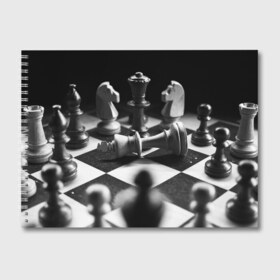 Альбом для рисования с принтом Шахматы в Белгороде, 100% бумага
 | матовая бумага, плотность 200 мг. | Тематика изображения на принте: доска | игра | игровая | игры | конь | короли | король | ладья | логика | настольная | настольные | пешка | пешки | спорт | туча | ферзь | шахматный | шахматы