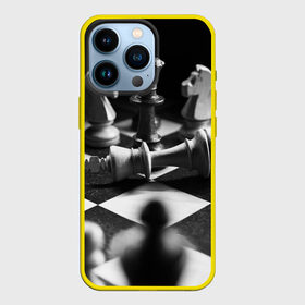 Чехол для iPhone 13 Pro с принтом Шахматы в Белгороде,  |  | Тематика изображения на принте: доска | игра | игровая | игры | конь | короли | король | ладья | логика | настольная | настольные | пешка | пешки | спорт | туча | ферзь | шахматный | шахматы