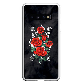 Чехол для Samsung Galaxy S10 с принтом РОЗЫ | ROSES SMOKE в Белгороде, Силикон | Область печати: задняя сторона чехла, без боковых панелей | chery | flowers | japan | roses | sakura | вишня | растения | розы | ромашка | сакура | тюльпаны | цветы | цветы сакуры | япония