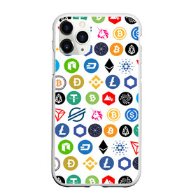 Чехол для iPhone 11 Pro матовый с принтом BITCOIN PATTERN | БИТКОИН(Z) в Белгороде, Силикон |  | Тематика изображения на принте: binance coin | bitcoin | blockchain | btc | cardano | crypto | ethereum | polkadot | tether | xrp | биткоин | блокчейн | валюта | деньги | криптовалюта | майнер | майнинг | паттерн | цифровая валюта | цифровое золото | эфир