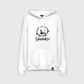 Женская толстовка с принтом SHOOKY | BTS в Белгороде, френч-терри, мягкий теплый начес внутри (100% хлопок) | карман-кенгуру, эластичные манжеты и нижняя кромка, капюшон с подкладом и шнурком | army | bangtan boys | bt21 | bts | bts stickers | chimmy | cooky | k pop | koya | mang | monster | rap monster | rapmon | rj | rm | shooky | tata | van | бтс | ви | джей хоуп | джонгук | кейпоп | реп монстр | стикеры bts | сюга | чимин | чин