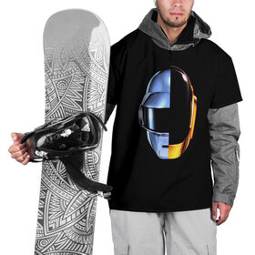 Накидка на куртку 3D с принтом Daft Punk в Белгороде, 100% полиэстер |  | ги мануэль де омем кристо | ню диско | синти поп | техно | тома бангальтер | фанк | французский хаус | электроник рок