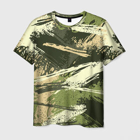 Мужская футболка 3D с принтом КАМУФЛЯЖ в Белгороде, 100% полиэфир | прямой крой, круглый вырез горловины, длина до линии бедер | comuflage | армейская. | армия | военный | камуфляж | камуфляжная | маскировка | милитари | текстура камуфляжа