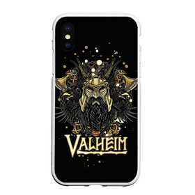 Чехол для iPhone XS Max матовый с принтом Valheim в Белгороде, Силикон | Область печати: задняя сторона чехла, без боковых панелей | valheim | viking | валхейм | викинги | игры