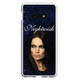 Чехол для Samsung S10E с принтом Nightwish | Tarja Turunen (Z) в Белгороде, Силикон | Область печати: задняя сторона чехла, без боковых панелей | music | nightwish | nuclear blast | rock | spinefarm | tarja turunen | лого | музыка | найтвиш | рок | симфоник метал | тарья турунен | флор янсен