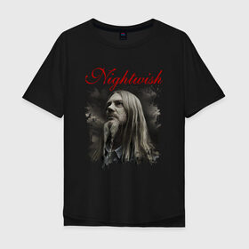 Мужская футболка хлопок Oversize с принтом Nightwish | Найтвиш Марко (Z) в Белгороде, 100% хлопок | свободный крой, круглый ворот, “спинка” длиннее передней части | Тематика изображения на принте: marco | music | nightwish | nuclear blast | rock | spinefarm | лого | марко | марко хиетала | музыка | найтвиш | рок | симфоник метал | тарья турунен | флор янсен | хиетала