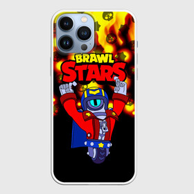 Чехол для iPhone 13 Pro Max с принтом Brawl Stars Stu в Белгороде,  |  | brawl stars | crow | leon | leon shark | lou | sandy | spike | sprout | stu | superstar stu | surge | барли | боец | бравл старс | бравлер | детские игры | дэррил | леон | логотипы игр | лу | пэм | рико | робот | сенди | спайк | спраут | сту | стью