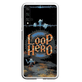 Чехол для Honor 20 с принтом Loop Hero в Белгороде, Силикон | Область печати: задняя сторона чехла, без боковых панелей | games | knight | loop hero | magic | rogue like | russia | steam | sword | герой петли | игры | магия | меч | рогалик | россия | рыцарь | стим