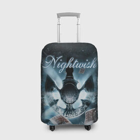 Чехол для чемодана 3D с принтом NIGHTWISH в Белгороде, 86% полиэфир, 14% спандекс | двустороннее нанесение принта, прорези для ручек и колес | metal | nightwish | tarja turunen | метал | музыка | найтвиш | рок | симфо метал | тарья турунен