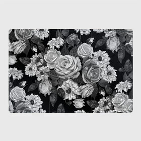 Магнитный плакат 3Х2 с принтом Розы в Белгороде, Полимерный материал с магнитным слоем | 6 деталей размером 9*9 см | flowers | герберы | контур | легкие | лилии | мягкие | роза | ромашка | тренд | цветы