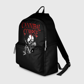 Рюкзак 3D с принтом Cannibal Corpse | 1 в Белгороде, 100% полиэстер | лямки с регулируемой длиной, сверху петелька, чтобы рюкзак можно было повесить на вешалку. Основное отделение закрывается на молнию, как и внешний карман. Внутри два дополнительных кармана, один из которых закрывается на молнию. По бокам два дополнительных кармашка | band | cannibal corpse | metal | music | rock | атрибутика | группа | метал | музыка | рок