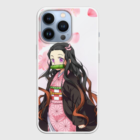 Чехол для iPhone 13 Pro с принтом НЕЗУКА | NEZUKO в Белгороде,  |  | demon slayer | kimetsu no yaiba | kocho shinobu | nezuko | shinobu | slayer | tanjiro | zenitsu | гию томиока | зенитсу | зенитцу | зеницу | иноске хашибира | клинок рассекающий демонов | незуко | танджиро | шинобу кочо