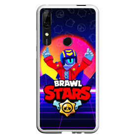 Чехол для Honor P Smart Z с принтом BRAWL STARS STU в Белгороде, Силикон | Область печати: задняя сторона чехла, без боковых панелей | brawl stars | skin | stu | бравл старс | бравлеры | персонаж | приватный сервер | робот. | скин | сту