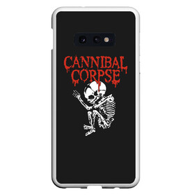 Чехол для Samsung S10E с принтом Cannibal Corpse в Белгороде, Силикон | Область печати: задняя сторона чехла, без боковых панелей | cannibal corpse | kreator | slayer | sodom | анархия | блэк метал | гаражный рок | гитара | гранж | дэт метал | металл | панк рок | рок музыка | рок н ролл | рокер | треш метал | труп каннибал | тяжелый рок | хард рок